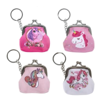 Unicorn Coin Purse, size 6 x 5cm - assorted